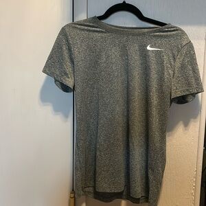 Gray Nike athletic shirt women’s